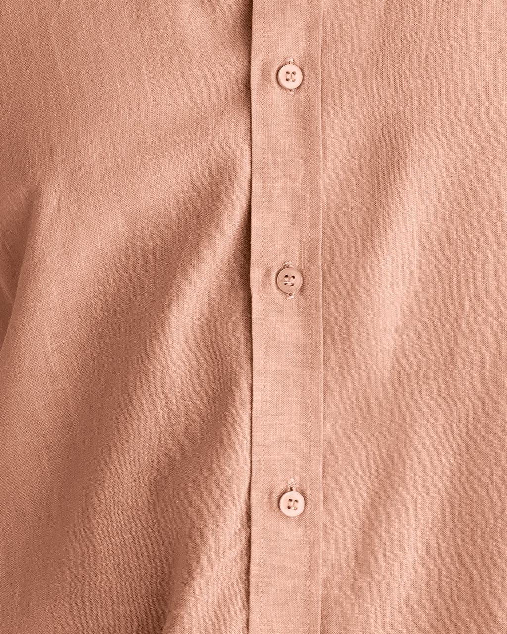 Amour en Coral Linen Shirt