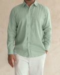 The Gentle Green Linen Shirt
