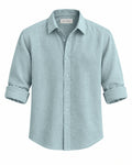 The Quiet Blue Linen Shirt