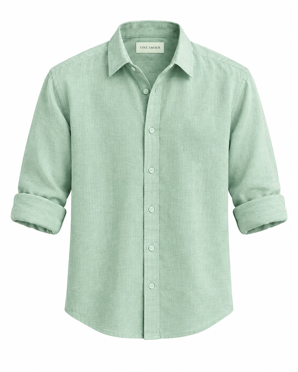 The Gentle Green Linen Shirt