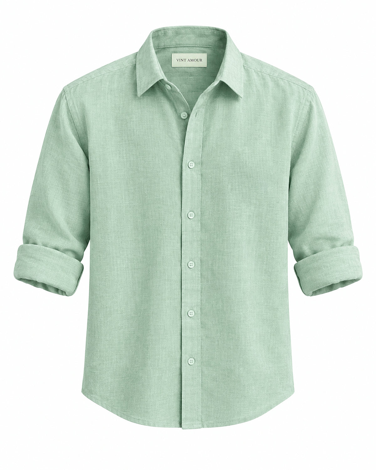 The Gentle Green Linen Shirt