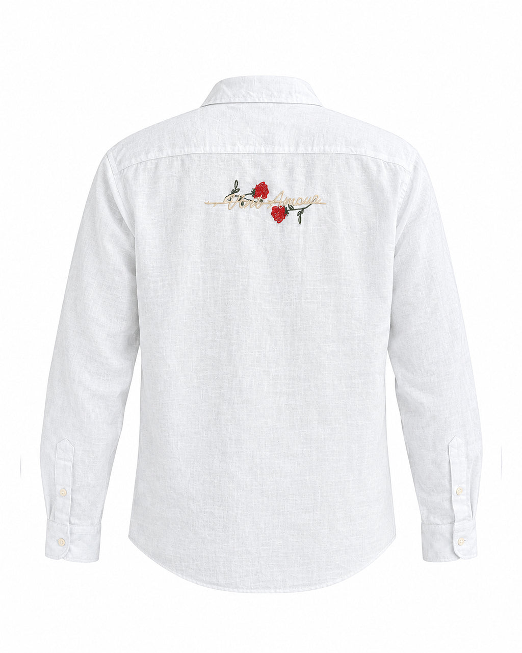 Amour en Blanc Linen Shirt