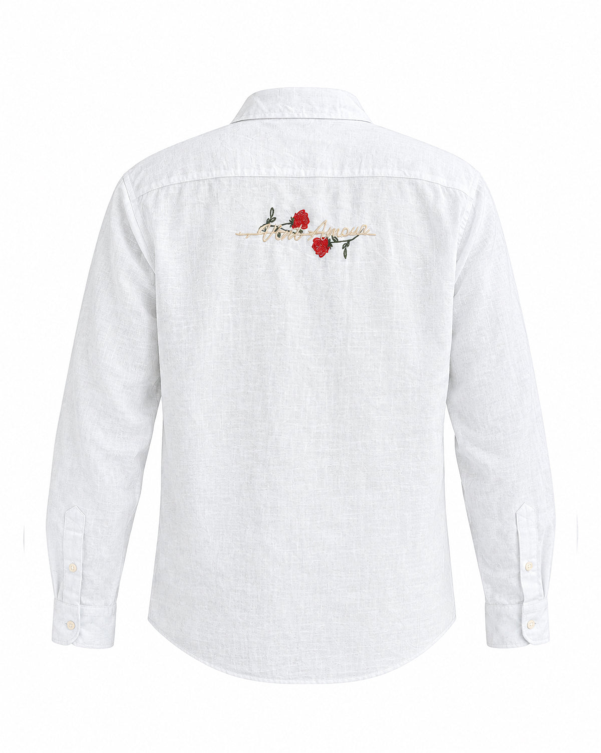 Amour en Blanc Linen Shirt