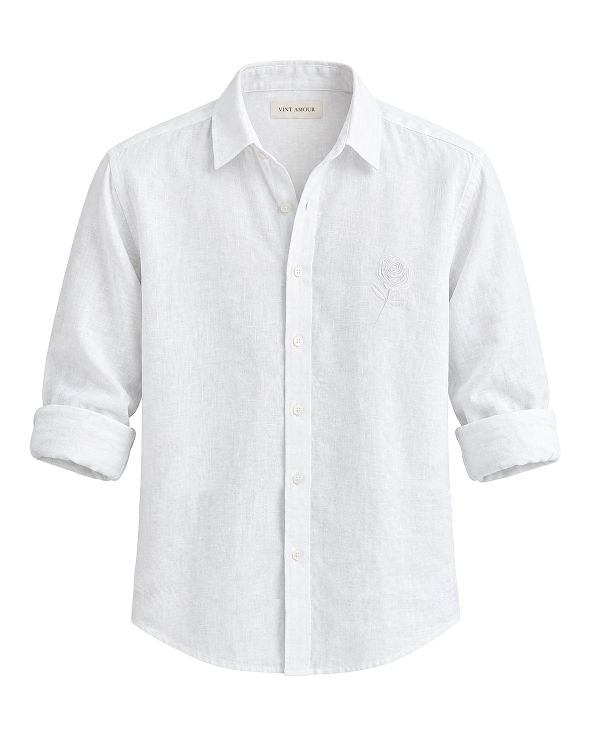 Amour en Rose Linen shirt
